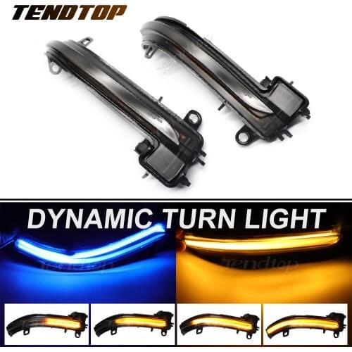Dynamic Blinker Turn Signal Light For BMW X2 X1 F48 F49 1 2 Serie F45 F46 F52 2016-2018 Side Mirror Indicator LED Flashing Light