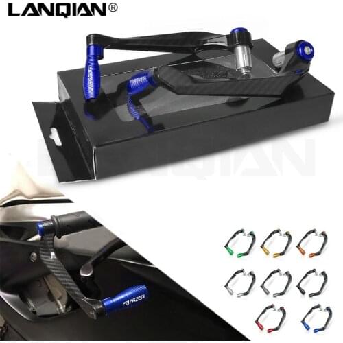 For Yamaha FZ1 FAZER 7/8"22MM Motorcycle Aluminum Brake Clutch Levers Guard Protection FZ1 FAZER 2001-2013 2010 2011 2012