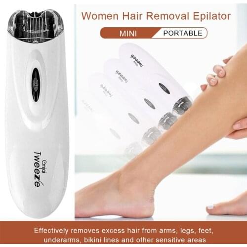 Portable Electric Female Epilator Women Shaver Hair Removal Electric Lady Shaving Trimmer Bikini Depilatory Legs Body depilador