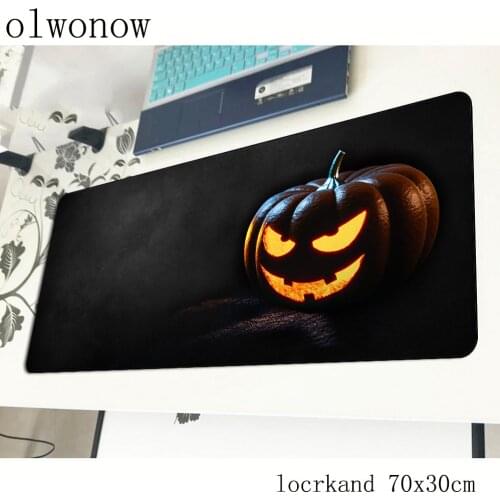 Halloween Pumpkin mouse pads 70x30cm large pad to mouse notbook computer mousepad Gift gaming mousepad gamer keyboard mouse mat