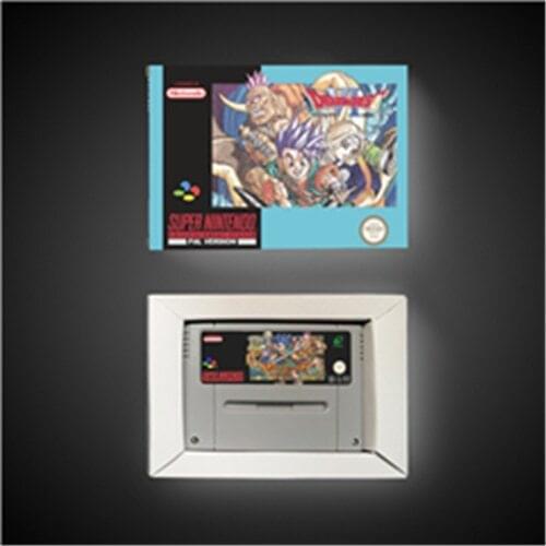 Dragon Quest VI - EUR Version RPG Game Card Battery Save With Retail Box