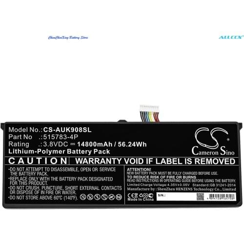 Cameron Sino 14800mAh Diagnostic Scanner Battery for Autel MaxiSys Pro Elite, MaxiCOM MK908, MK908P