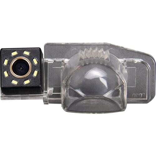 Misayaee Car Rear View Reverse Parking Camera Golden 8 LED for Mazda 8 LY M8 MPV 2006-2014 Night Vision Waterproof