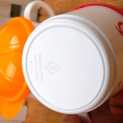 Cartoon Cup Tea Cup Compression Coffee Cups Milk Tea with Cap Cover for Children Boys Girls Birthday Gift