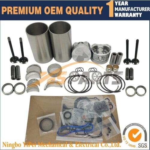 New Overhaul Rebuild Kit for Kubota Z602 Engine BX1500 Compact Utility Tractor