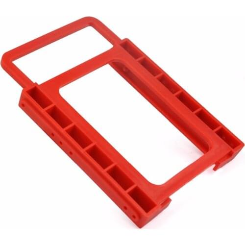 New Universal 2.5" to 3.5" SSD HDD Environmental Plastics Adapter Mounting Bracket Hard Drive Holder for Desktop PC