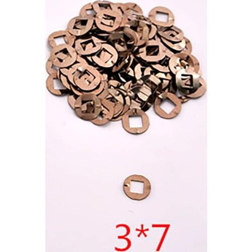 200pieces/lot Hairdressing Scissor Accessory Single Layer Stainless Steel Washers size 3*7mm Single Layer Aluslaatat