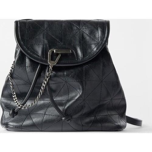 OZUKO Women's Patent Leather Backpacks