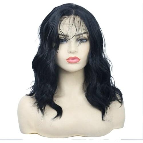 SUNNYQUEEN Natural Body Wave Synthetic Lace Front Wig 13*4 Heat Resistant For Women Fiber Hair Daily Use