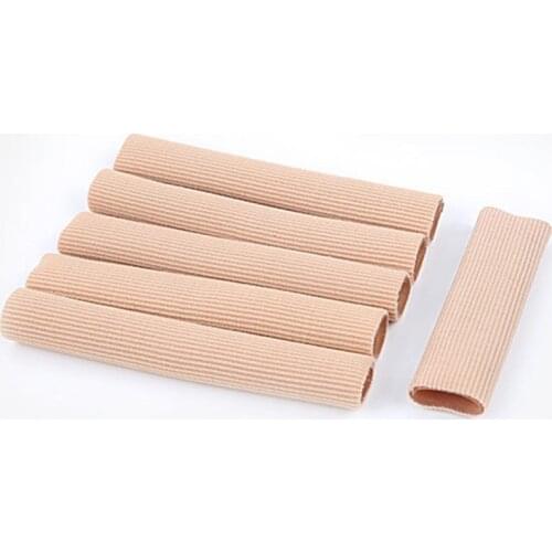 Fabric Finger Toe Protector Separator Tubes Foot Hand Pain Relief Soft Massager Bandage Foot Care Tools Callus Protection Tools