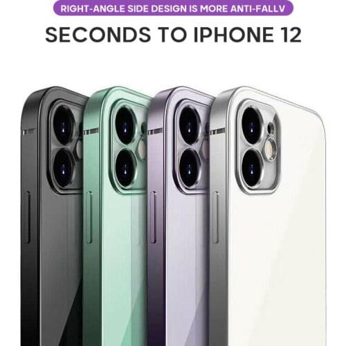 Electroplating Shockproof Phone Case for iPhone 11 Pro Max X XS Max XR Soft TPU Case for iPhone 11 XR Cellphones