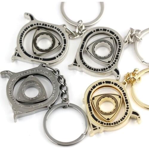 Wankel Engine keychain key ring Rotary Engine car key chain key holder high quality portachiavi chaveiro llaveros hombre