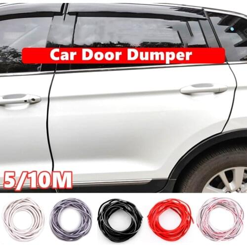 5/10M Car Door Edge Scratch Protector Strip Guard Trim Auto Door Anti Collision Strip with Steel Car-styling Car Decoration