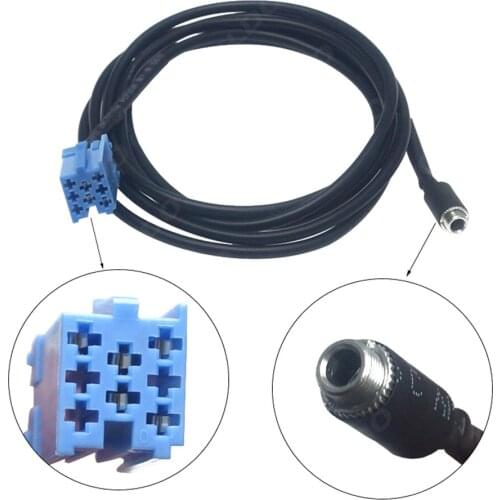 1 PCS Car Aux input Female Cable Adapter 3.5MM Audio Player fits For Mercedes Benz Smart 450