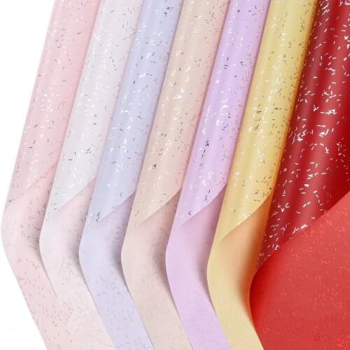 10m Roll Silver Waterproof Tissue Paper Wrapping Wedding Bouquet Gift Box Wrapping Origami Paper