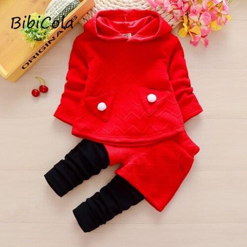 2020 Baby Girls Clothing Sets Spring Autumn Hoodies+Pants 2Pcs Toddler Sweatershirt Infant Casual Baby Girl Clothes