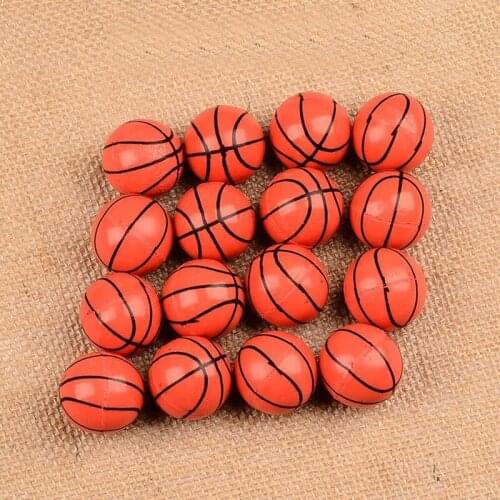 32mm Mini Rubber Basketball Bouncy Ball for Kids Outdoor Sports Toy Gift for Children Gift Party Favor Christmas Halloween