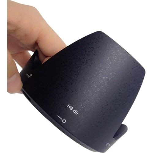 DSLR Camera Lens Hood HB-50 Bayonet Mount Fits for Nikon AF-S 28-300mm f/3.5-5.6G ED VR 77mm Filter Lens