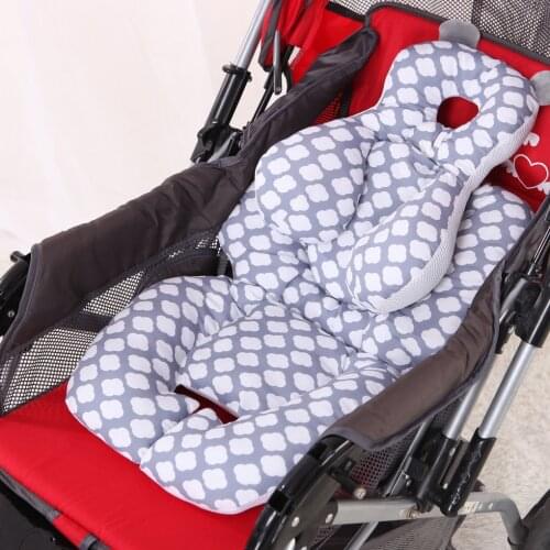 Stroller Pad Baby Carriage Head Support Cushion Infant Toddler Soft Sleeping Pillow Winter Summer