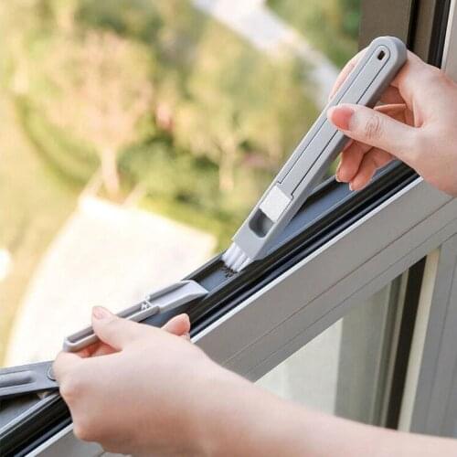 Home Multifunction Cleaning Brush Door Window Gap Groove Brush Keyboard Cleaning Tool Small Brush Cleaning Supplies 3 In 1