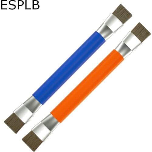 Double Headed Brush Anti-Static IC Chip PCB Welding Mainboard Motherboard Circuit Board Rework for Mobile/Computer/Dust Clean