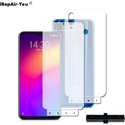 2PCS Front & Back Nano Soft TPU Hydrogel Film For Meizu Note 9 8 16XS 16S 16th 15 Pro 7 Plus X8 Full Cover Screen Protector Film