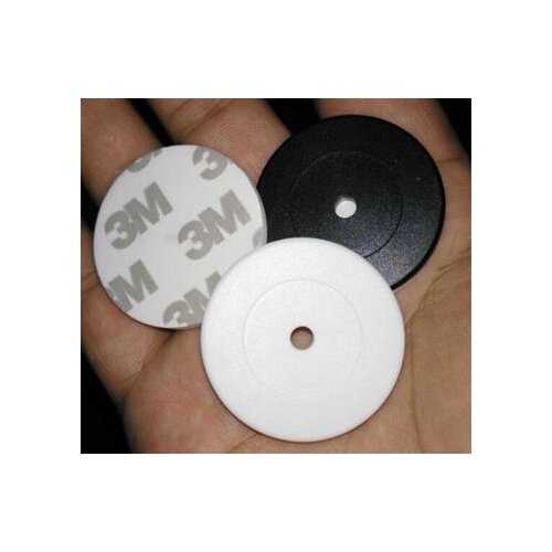 JTRFID3504 ISO15693 Anti-Metal Tag ICODE2 Inspect Point RFID Coin Tags 13.56MHZ High Frequency RFID Device Inspection labels