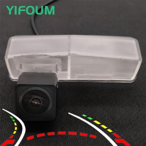 AHD Fisheye 12LED Dynamic Trajectory Car Rear View Camera For Toyota RAV4 C-HR CHR Matrix E140 Prius Venza Crossover Altezza