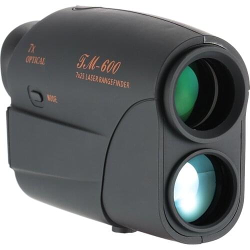 Monocular laser Distance Meter laser Rangefinder 7X25 600m Golf Rangefinder Hunting Rangefinder Telescope Speed measure tester