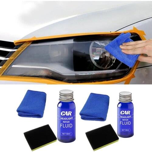 Car Headlight Polishing Fluid Restoration Kit Car Scratch Repair Coating Repair