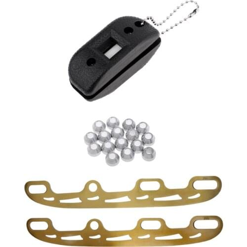 Portable Skates Blade Sharpener Conditioner Replacement Ice Skate Sandstone with Carry Bag