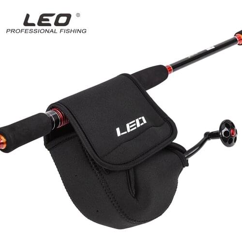 Leo Fishing Reel Bag Spinning Reel Protective Cover SBR Fishing Tackle Bag Carrier Outdoor Fly Fishing Accessories Pesca Bolsa