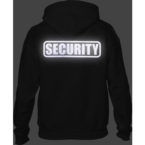 Mens Hoodies Reflective Hoodies Sweatshirts With Security Unisex Hoodies Jacket Thick Fleece Fashion Tops