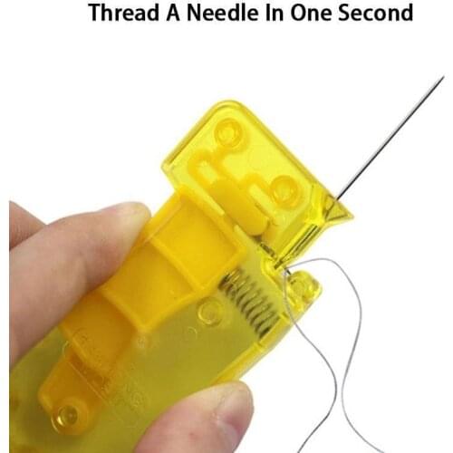 1 pc Auto Needle Threader DIY Tool Home Hand Machine Sewing Automatic Thread Device Auto Needle Threader Household Accessories