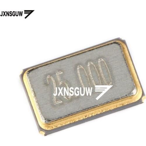 10PCS 5032 25MHZ SMD SMD passive crystal/crystal resonator 5*3.2mm 4 foot