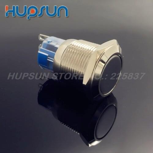 5pc 5v 12v 220v 5a 19mm metal momentary waterproof push button switch engine push start button non-locking engine start button