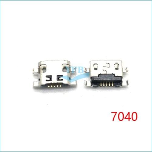 50PCS For Alcatel One Touch POP C7 Dual 7041D 7040 7041 OT7040 OT7041 micro usb charge charging connector plug dock socket port