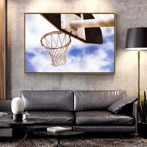 Artcozy Oil Canvas Painting basketball_net_ring or Home Decoration Wall Art