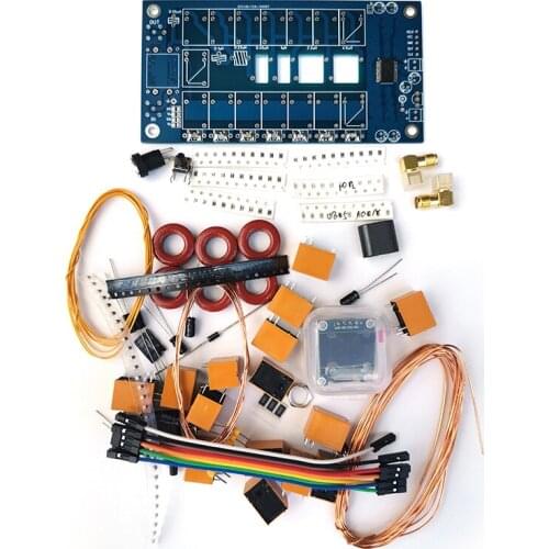 ATU-100 DIY Kits 1.8-50MHz ATU-100mini Automatic Antenna Tuner Door N7DDC 7X7 + Oled Firmware Programmed SMD/Chip