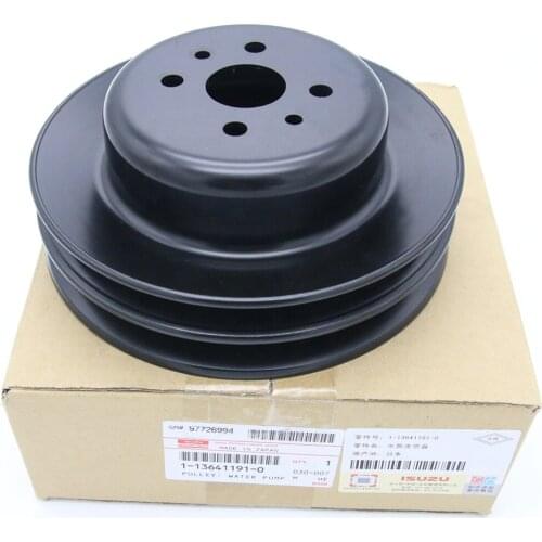 Engine Parts 1-13641191-0 1136411910 water pump pulley for 4BG1 6BG1