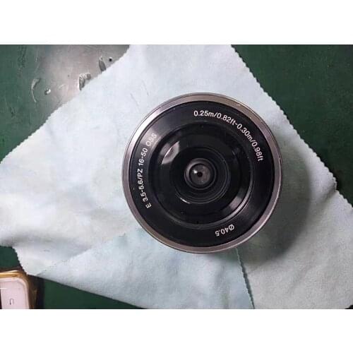 For sony 16-50 mm Zoom lens 16-50 mirrorless camera lens (Second hand) silver or black good function