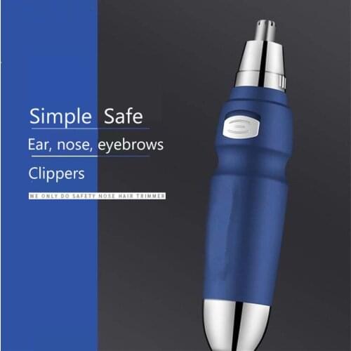 Electric Ear Nose Hair Trimmer Shaver Clipper Cleaner Shaving Scraping Eyebrow Shaping Safe Face Care Shaving Device Care Tool