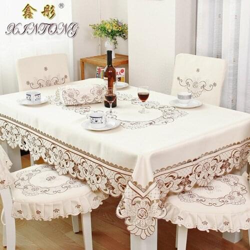 European Style Pastoral Embroidered Tablecloth Cloth Cloth Table Flag And Chair Cover Manufacturers Direct Selling