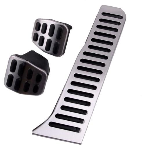 3pcs Car Manual Transmission Fuel Brake Clutch Pedal Cover Fit For VW Golf Jetta MK5 MK6 CC Scirocco B6 Accessories