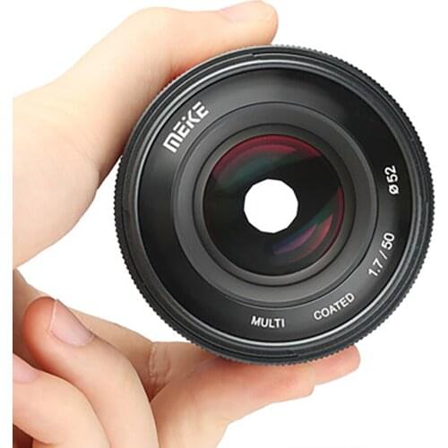 Meike MK- 50mmF1.7 Large Aperture Manual Focus Lens
