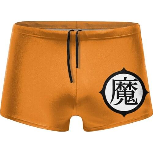 Men Anime Cosplay swimming trunks Kanji Gohan Piccolo shorts Boy for the sea Pool