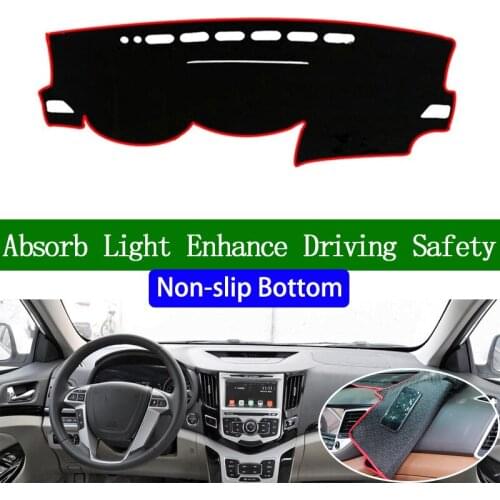 For BYD e5 2016 2017 2018 Non-slip Bottom Dashboard Cover Car Decals Car Stickers Interior Car Accessories