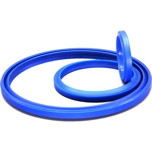 Polyurethane Hydraulic Cylinder Oil Sealing Ring 10*12*20*4.5/6mm 50x58x5/6.5mm DHS Type Shaft Sealing Ring Gasket