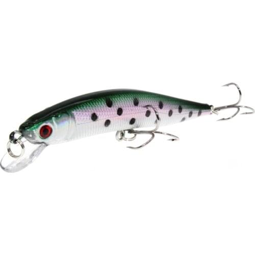 Bait Wobblers Minnow Jointed Fishing-Tackle Fake Fish Sections Pike Artificial Lure 1pcs