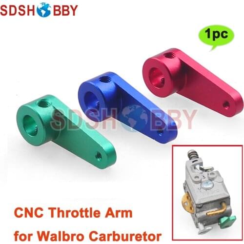 CNC Throttle Arm for Walbro Carburetor Gas Engine Accessory
